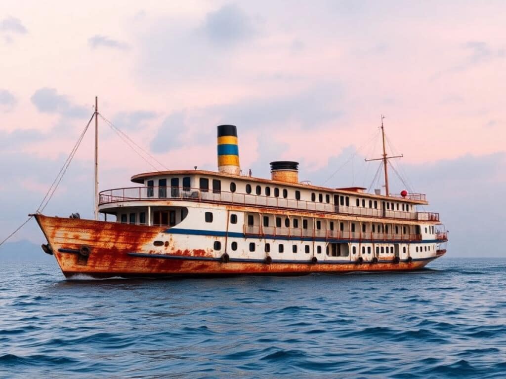 He Beached an Old Cruise Ship and Turned it into $18 Million Beachfront Hotel with Love
