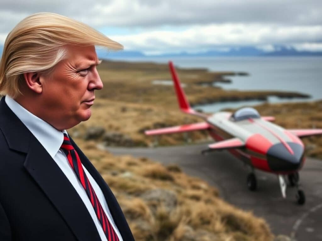 Trump in the Falklands