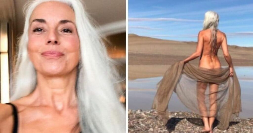 this French woman is “the most beautiful grandmother in the world”