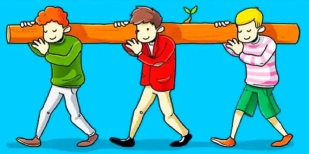 who’s carrying the weight? This high school-level riddle stumps most adults