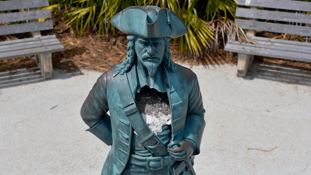 Turns Out This Popular Pirate Statue in Florida Is Filled with Human Remains