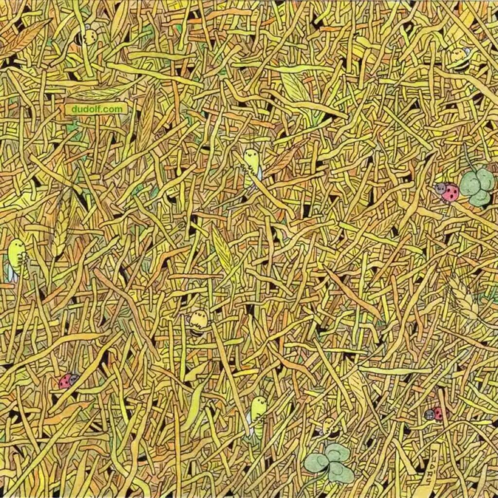 If you see the needle in the haystack