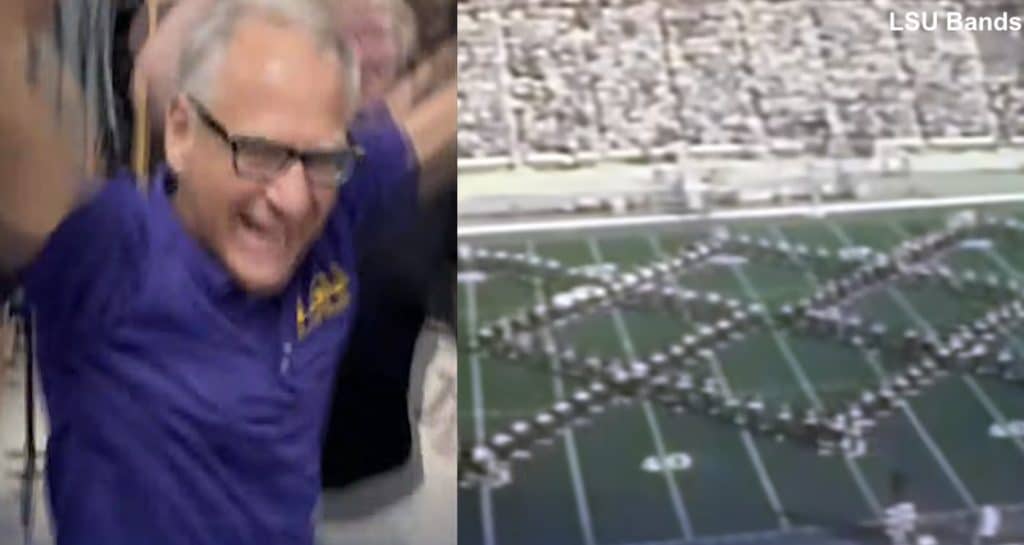 66-Year-Old Man Fulfills Lifelong Dream and Becomes Oldest Member of LSU Marching Band (Watch)