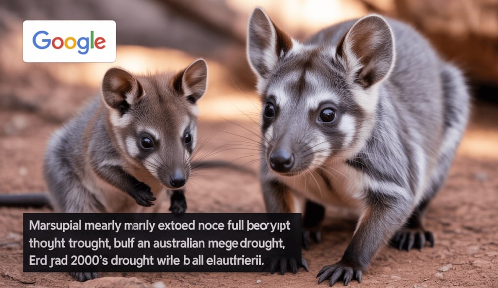 This Little Marsupial Was Almost Extinct But Recovered Totally During Australian Mega Drought
