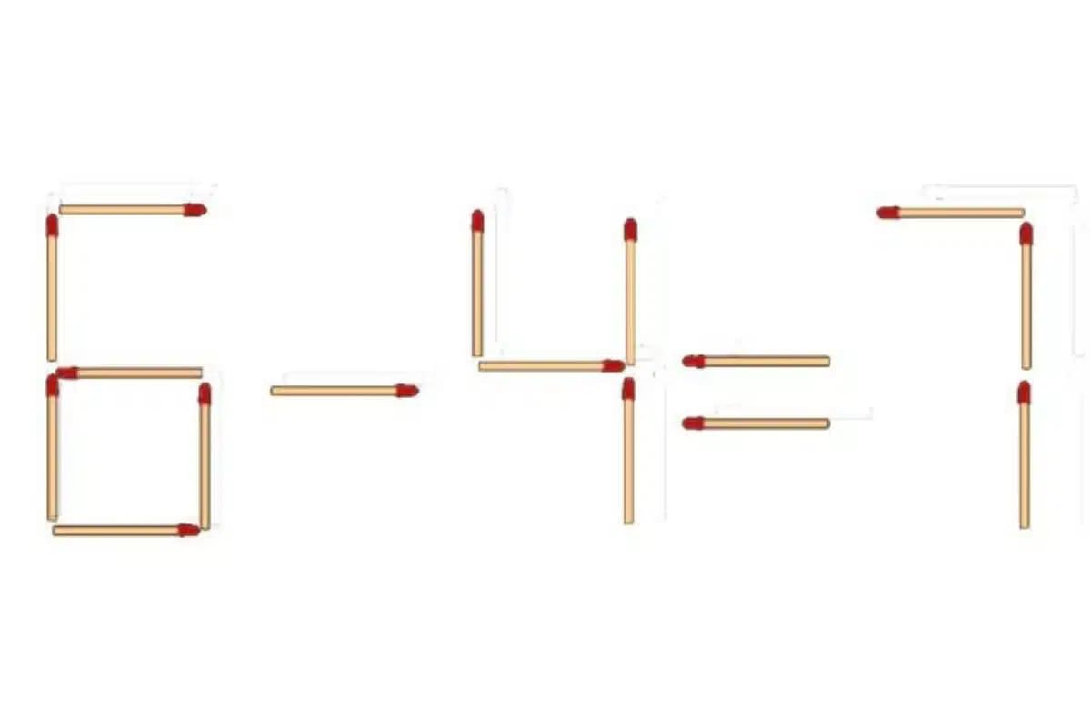 Move just one match to solve this tricky IQ test