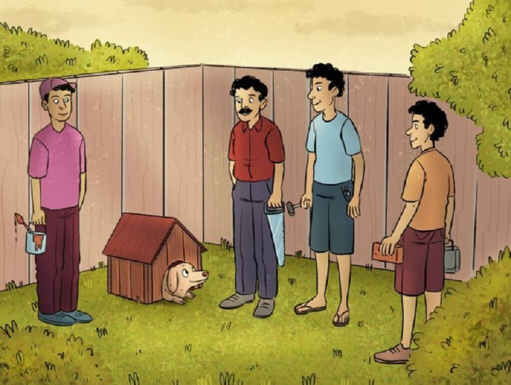 who didn’t help build the doghouse