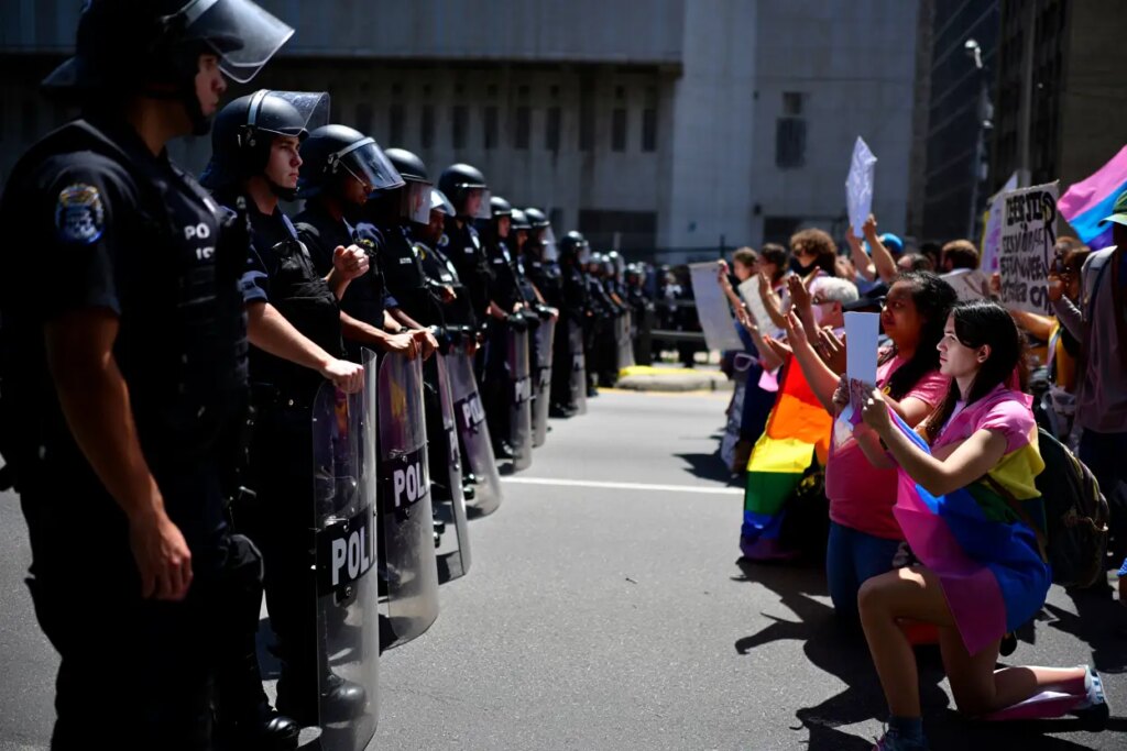How the police became the goon squad of trans activists