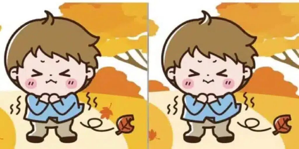 These 2 kids hide 3 differences