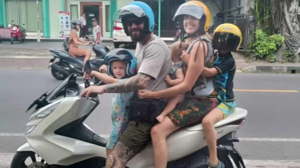 They sold their house and moved to Bali