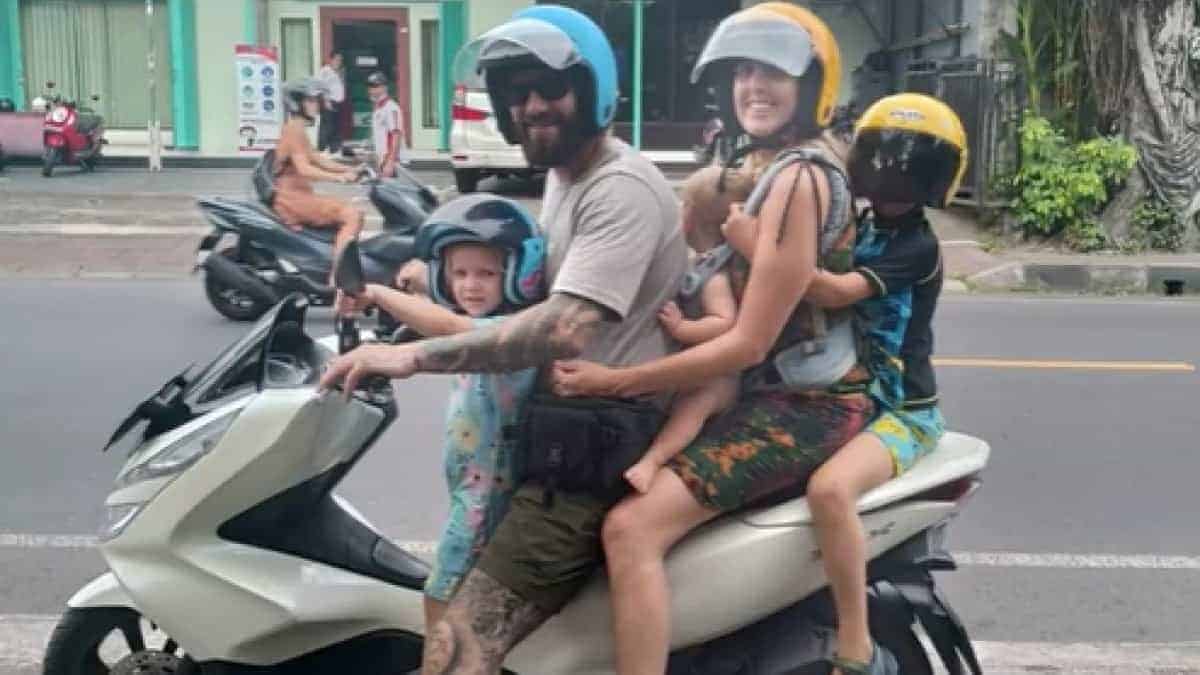 They sold their house and moved to Bali