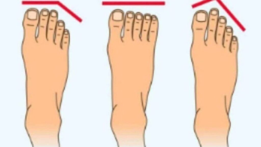 What your foot shape reveals about your personality