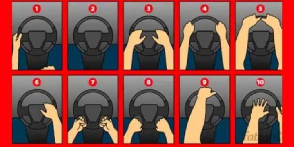 What your steering wheel grip says about your personality