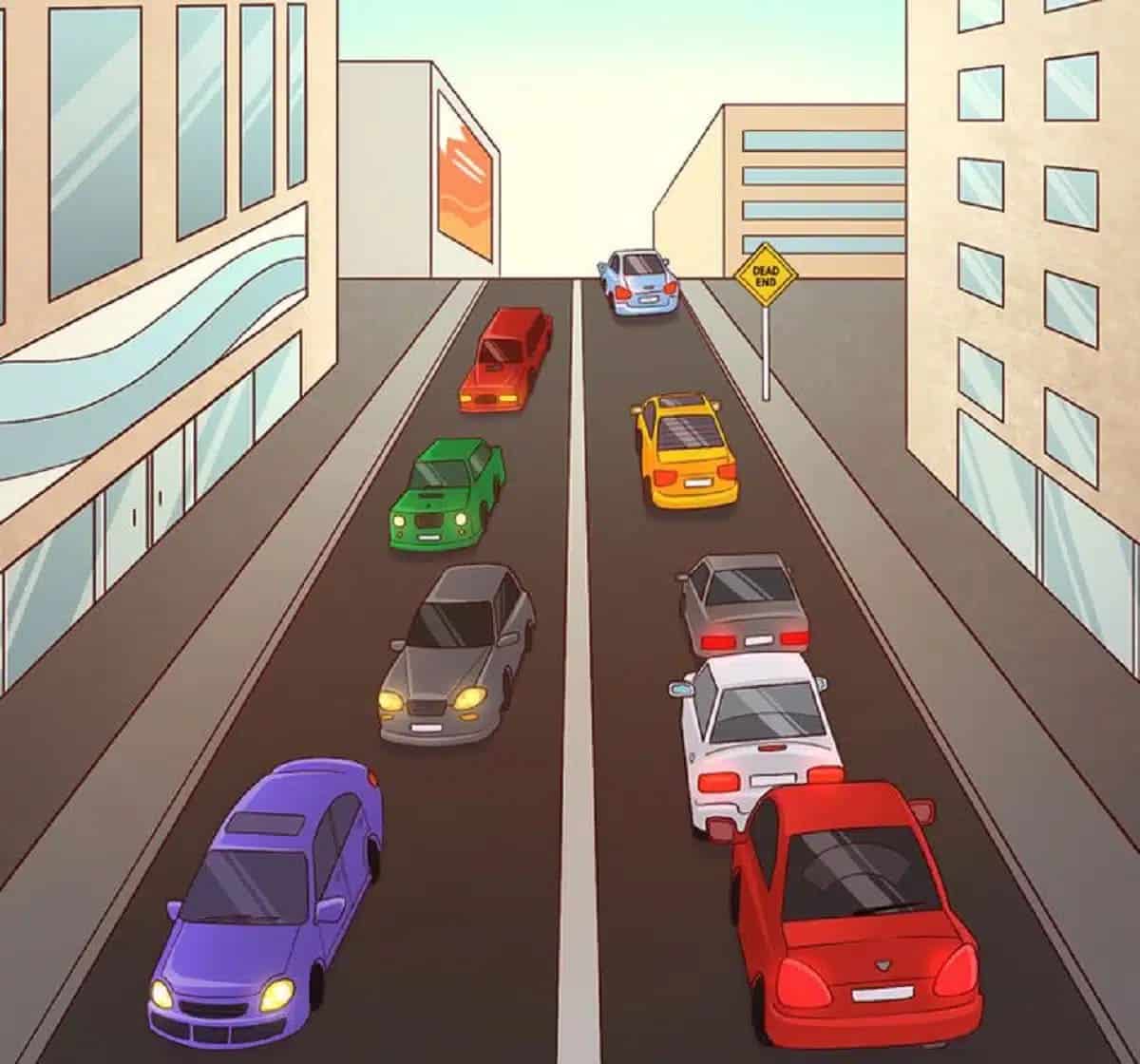 can you find the mistake in this traffic image?