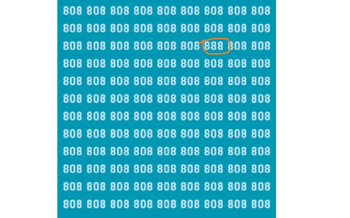 the hidden “888”
