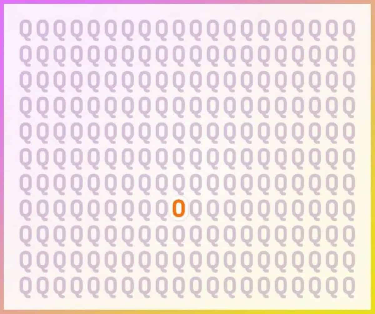 the hidden “O”