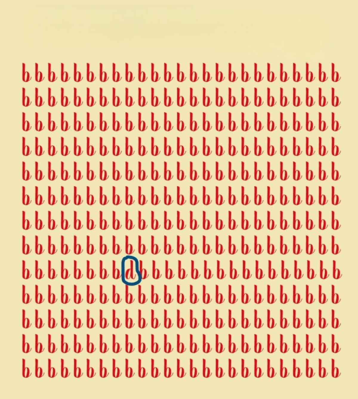 the hidden letter