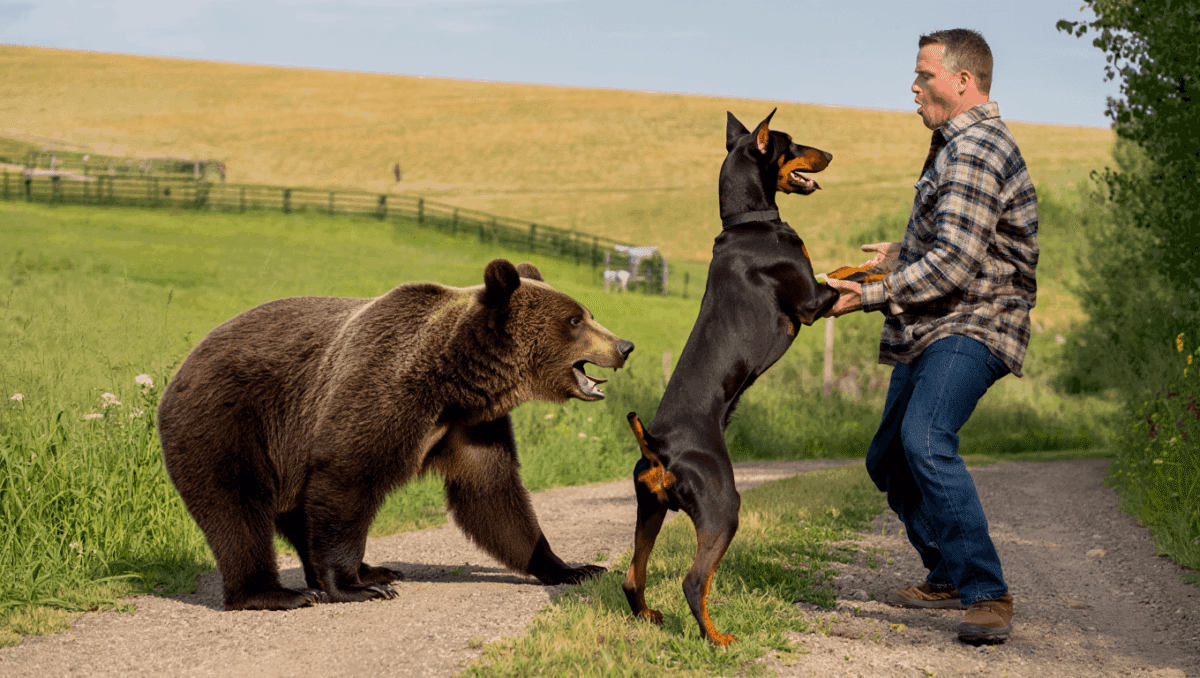 Man’s Best Friend Recognized as Dog of the Year For Saving Him from a Bear Attack