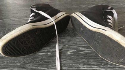 He hid an AirTag in shoes donated to charity