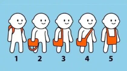 The way you carry your bag