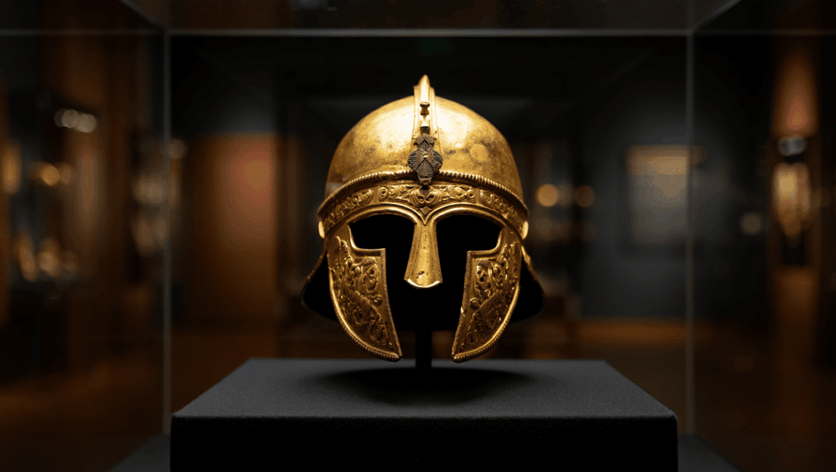Priceless Golden Helmet from 2,500 Years Ago Recovered After it Was Stolen from Museum in January