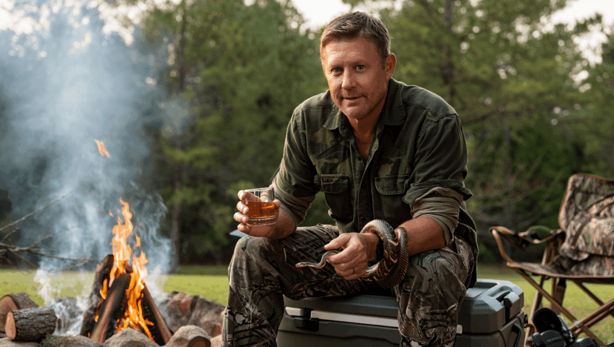Snake-Wrangling Heartthrob Rob Rausch Talks The Traitors, Camo & Whiskey