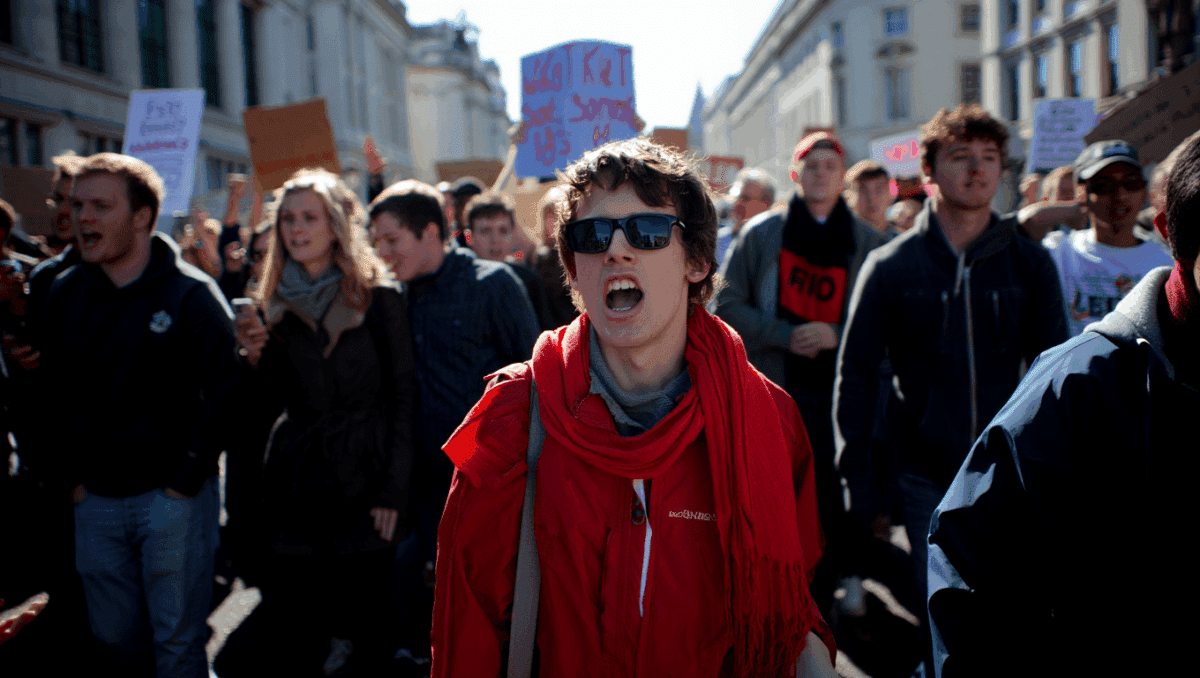 The English have revolted